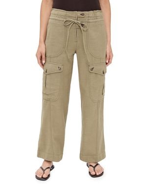 Free People Park Ave Pants - Natural
