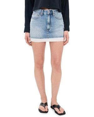 All Three Nyra Mini Skirt - Blue