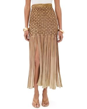 Maylé Vásquez Canoa Skirt - Natural