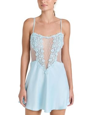 Flora Nikrooz Showstopper Chemise - Blue