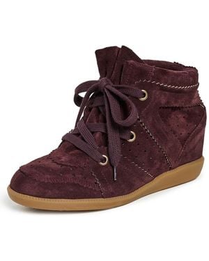 Isabel Marant Bobby Sneakers - Red
