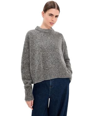 Nackiyé Avalanche Summer Knit Sweater - Gray