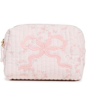 LoveShackFancy Mini Octavia Cosmetic Case - Pink