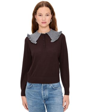 The Tiny Big Sister Sara Sweater - Black