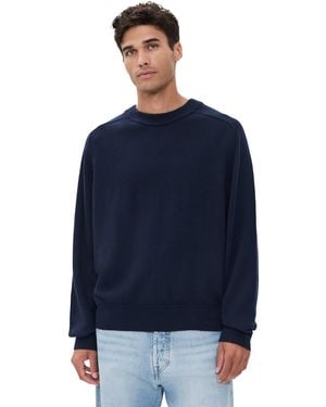 Alex Mill Crewneck Boxy Sweater - Blue