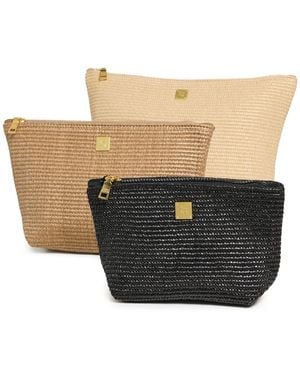 Think Royln Travel Trio Pouches - Black