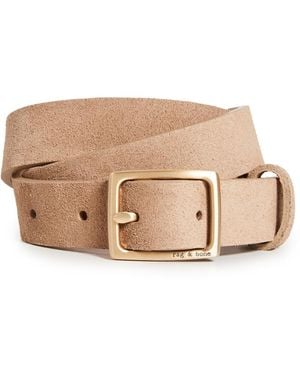 Rag & Bone Baby Boyfriend Belt - Natural