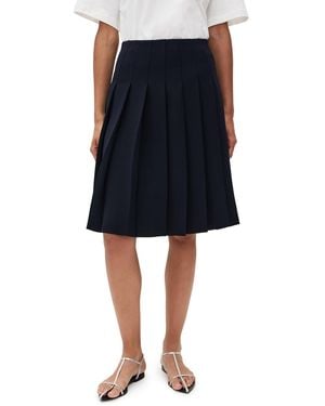Vince Pleated Short Skirt - Black