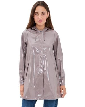 Rains A-Line Rain Jacket - Purple