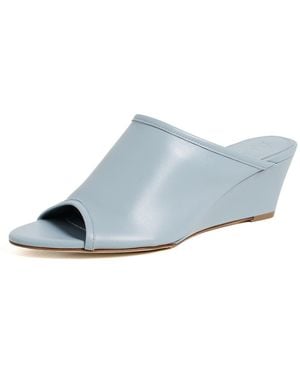 Aeyde Suzanne Nappa Leather Sandals - Blue