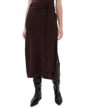 Ramy Brook Abby Wool Skirt - Black