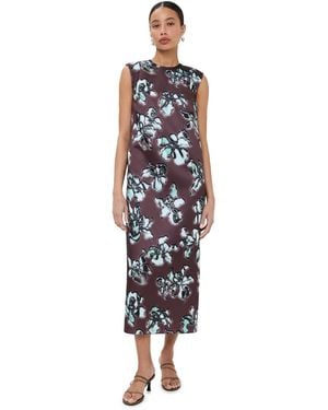 MERYLL ROGGE Long Shift Dress - Blue