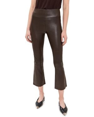 SPRWMN Crop Flare Pants - Black