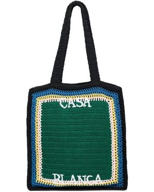 CASABLANCA Crochet Bag - Green