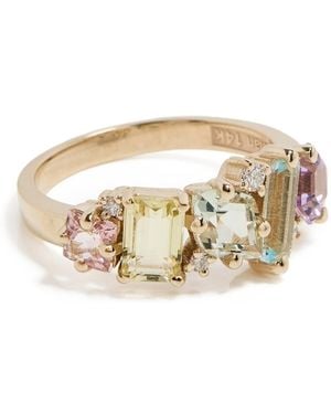 KALAN by Suzanne Kalan 14K Nadima Pastel Glimmer Ring - Multicolor