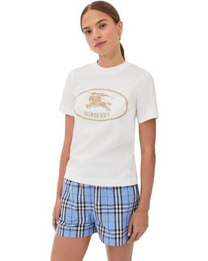 Burberry Frankie Tee - White