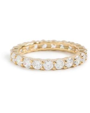 Shashi Eternity Band Ring - Metallic