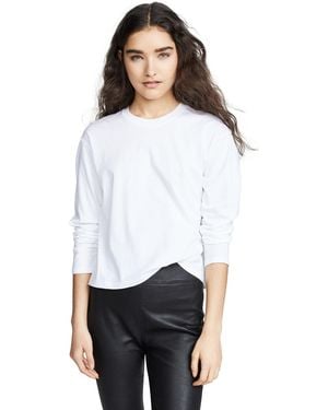 ATM Long Sleeve Boy Tee - White
