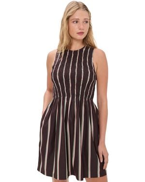 Madewell X Shopbop The Melody Smocked Mini Dress - Multicolor