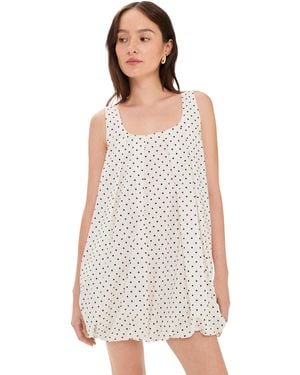 Maude Club Damson Dress - White