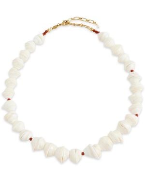 Anni Lu Seashell Smiles Necklace - Metallic