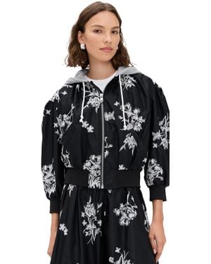 Cinq À Sept Wildflower Whimsy Ollie Jacket - Black