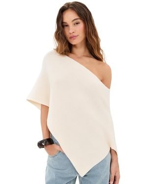 Lioness Luminous Poncho - White