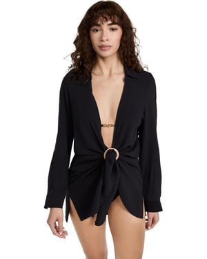 PQ Swim Millie Tie Cover Up - Black