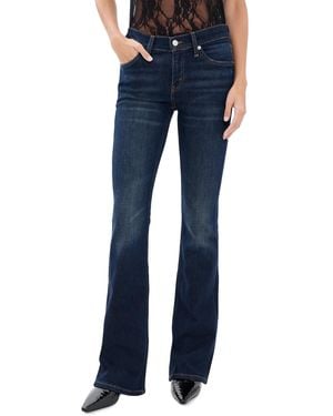 RE/DONE Micro Bootcut Jeans - Blue