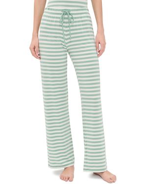Z Supply So Sweet Stripe Pants - Green