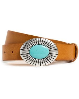Anderson's Full Grain Leather Belt - Yellow