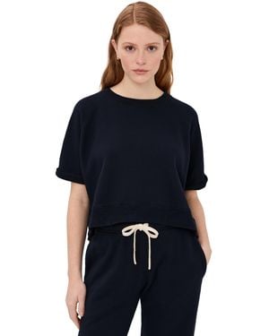Twp Slouchy Rolled Tee - Black
