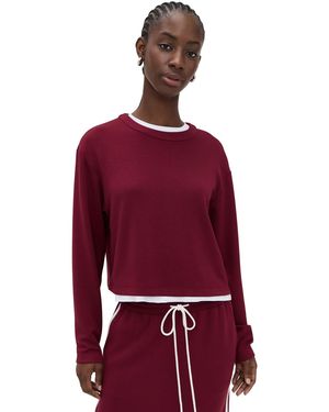 Le Bos Danica Crop Top - Red
