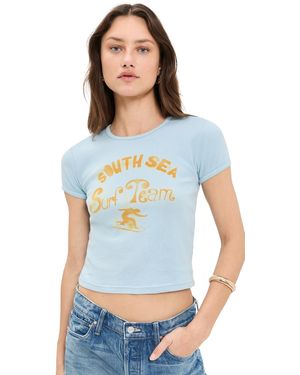 Mother The Itty Bitty Ringer Tee - White