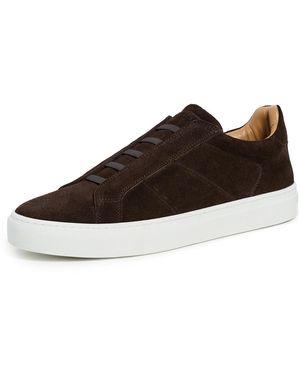 GREATS Royale 2.0 Suede Slip-On Sneakers - Brown