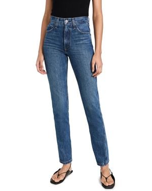 Co. Hi-Rise Tapered Denim Jeans - Blue