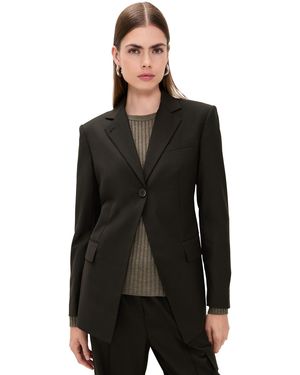 Helmut Lang Cut Away Blazer - Black