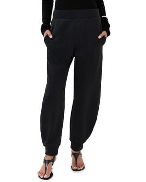 Tibi Calder Long Length Sweatpants - Black