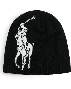 Polo Ralph Lauren Polo Player Beanie - Black