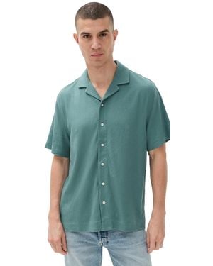 Fair Harbor Babylon Camp Shirt - Green