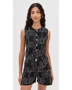 Palmacea Nina Shirt - Black