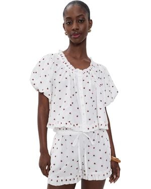 La Maregold The Charlotte Top - White