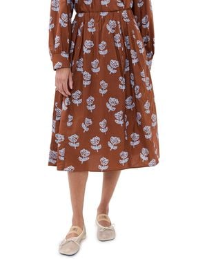Marni Midi Skirt - Red