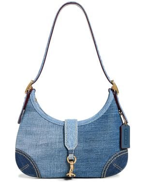 COACH The Originals Denim Hamptons Hobo - Blue