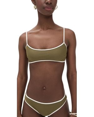 Mikoh Swimwear Copa Top - Black