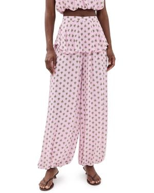 AFRM Graciela Skirt Balloon Pants - Pink