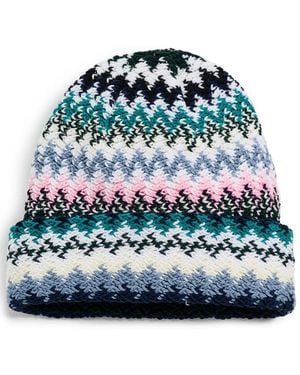 Missoni Striped Beanie - Blue