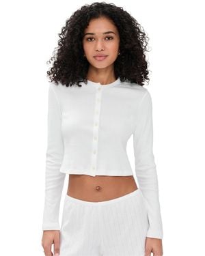 Leset Nando Cardigan - White