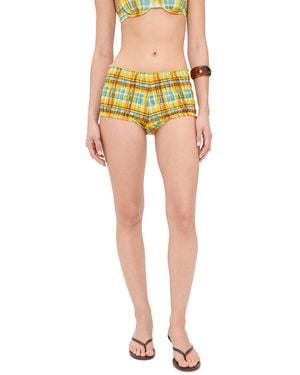 Solid & Striped The Mimi Shorts - Yellow