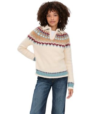 Line & Dot Vesper Sweater - Blue
